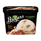 Breyers Ice Cream Butter Pecan Full-Size Picture